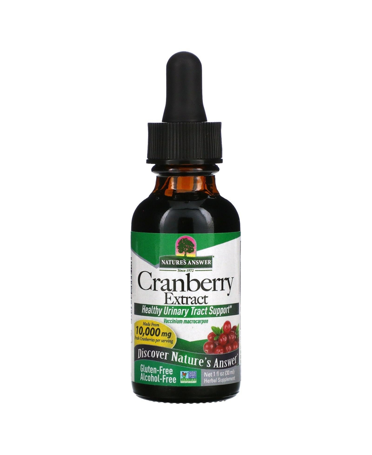 Cranberry Extract Alcohol-Free 10 000 mg - 1 fl oz (30 ml) - Assorted Pre-pack (See Table