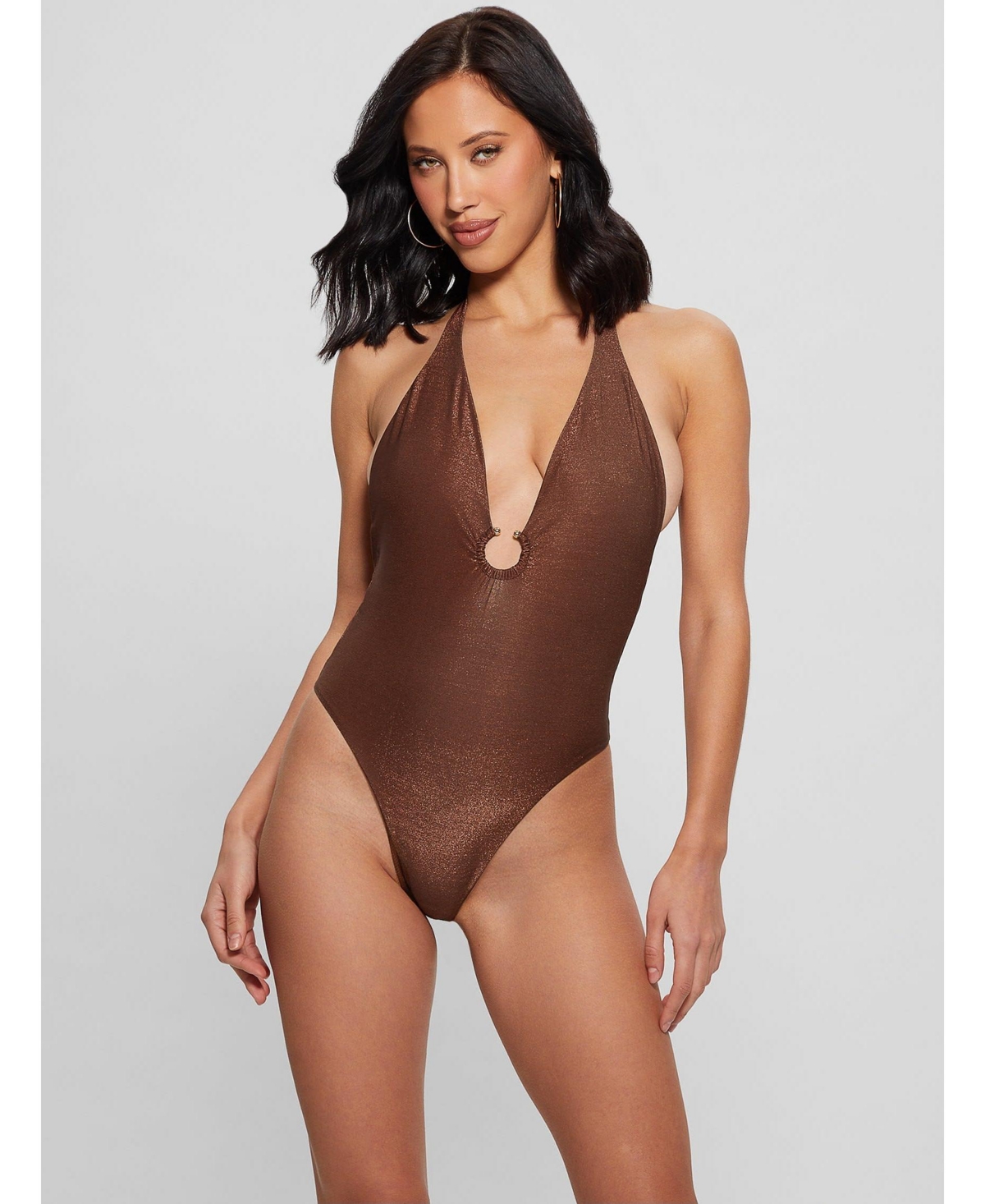 Women's Eco One-Piece Swimsuit - Pure white