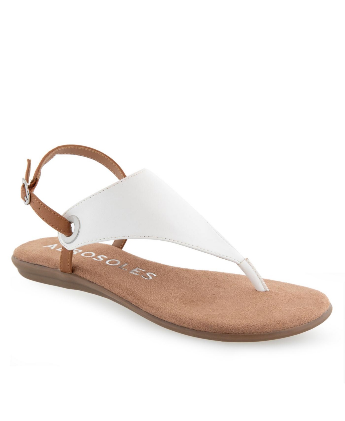 Shop Aerosoles Women's Conclusion Sandals In White
