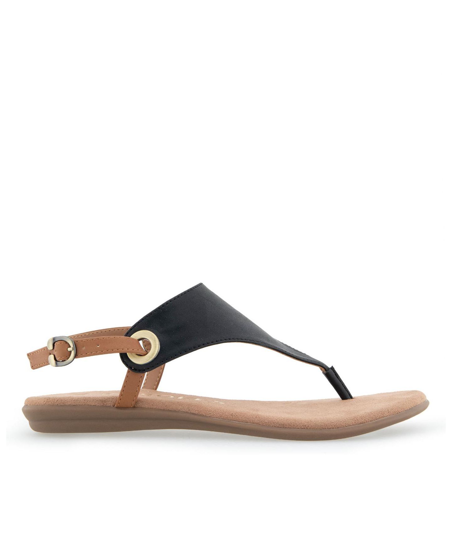 Женские сандалии Aerosoles Conclusion Round Toe, цвет: Чёрный комбинированный — фото 2