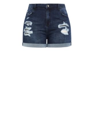 Women's Ripped Love Short