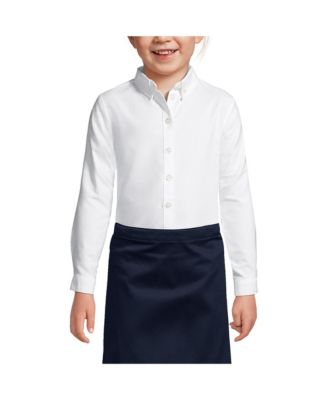 Little Girls Long Sleeve Oxford Dress Shirt