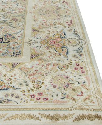 Majestic Elegance Tabriz 2'3" x 10' Runner Area Rug