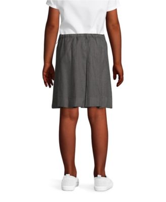 Big Girls Box Pleat Skirt Above the Knee