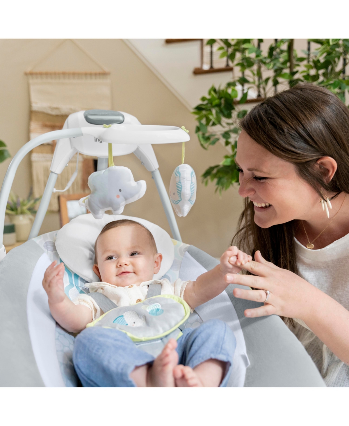 Shop Ingenuity Simplecomfortâ Â Compactâ Soothingâ Swing In Multi