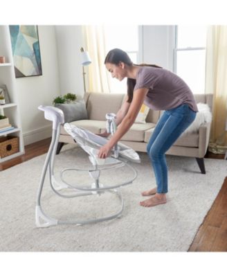 SimpleComfort™ Compact&nbsp;Soothing&nbsp;Swing Rocker™ - Raylan™