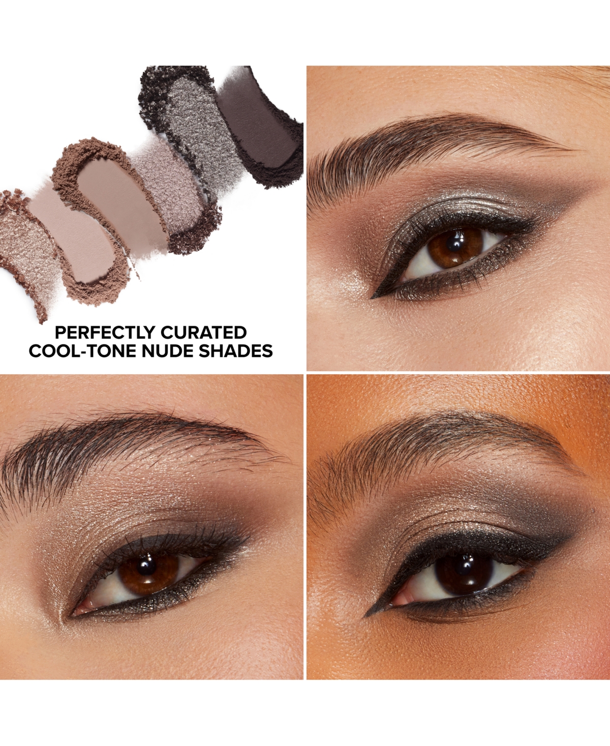 Too Faced Born This Way Cool-tone Mini Neutral Eye Shadow Palette In No Color