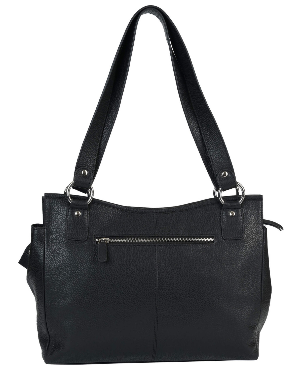 Mancini Pebble Kelsea Leather Shoulder Bag