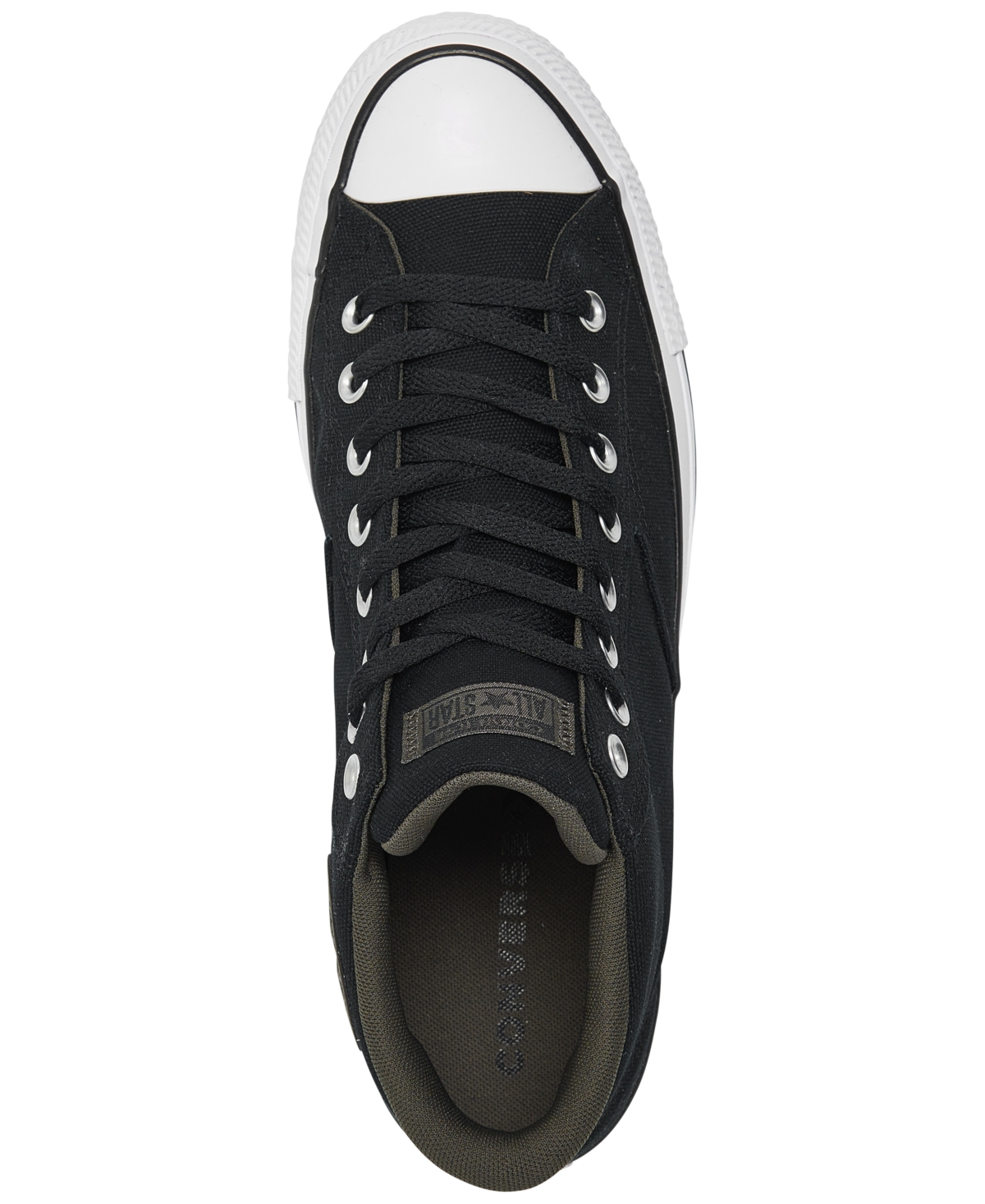 Shop Converse Men's Chuck Taylor All Star Malden Street Casual Sneakers From Finish Line In Black,cave Green