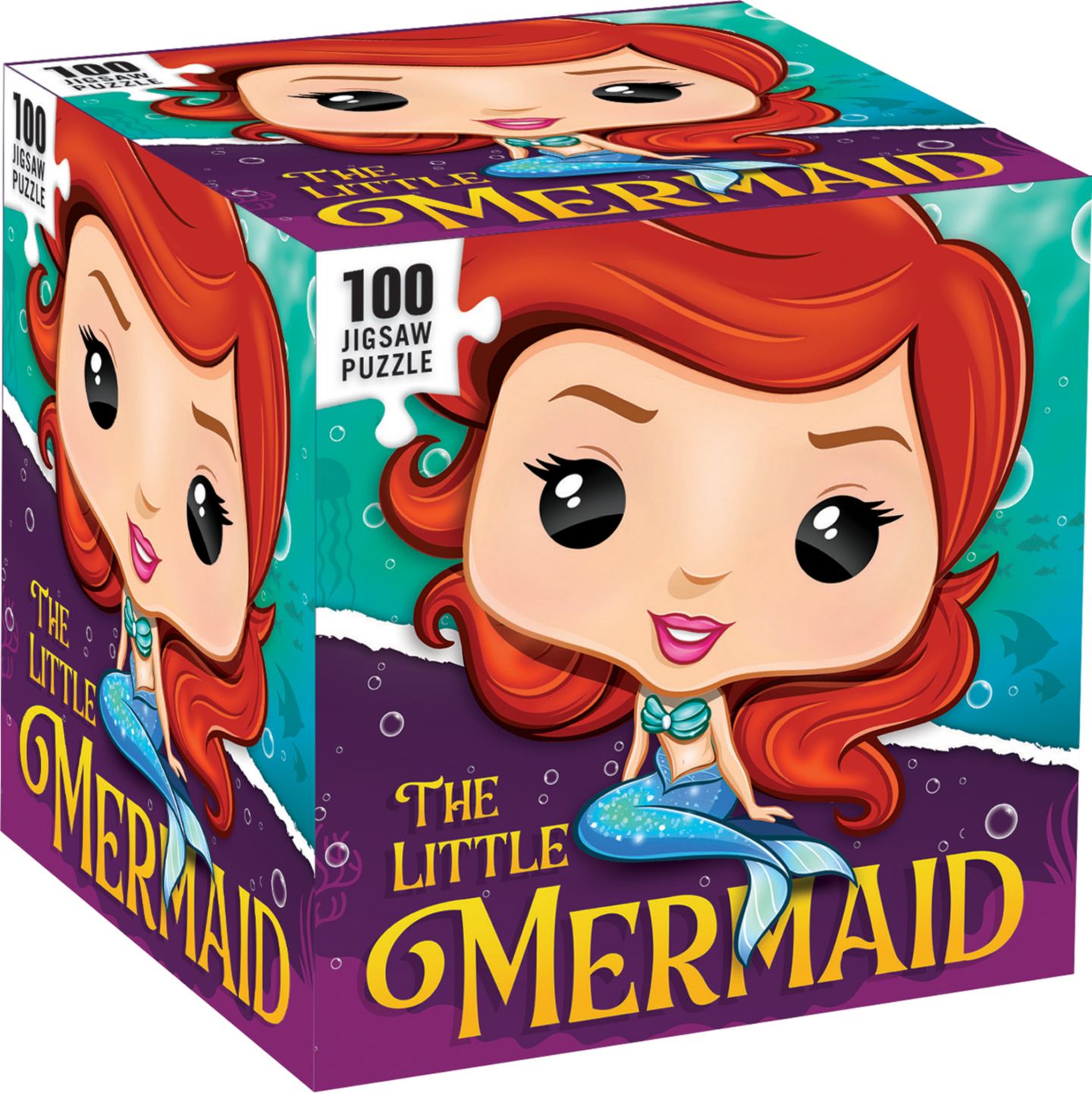 Детский пазл MasterPieces Puzzles Little Mermaid 100-Piece Puzzle, Ages 6+ — фото 1