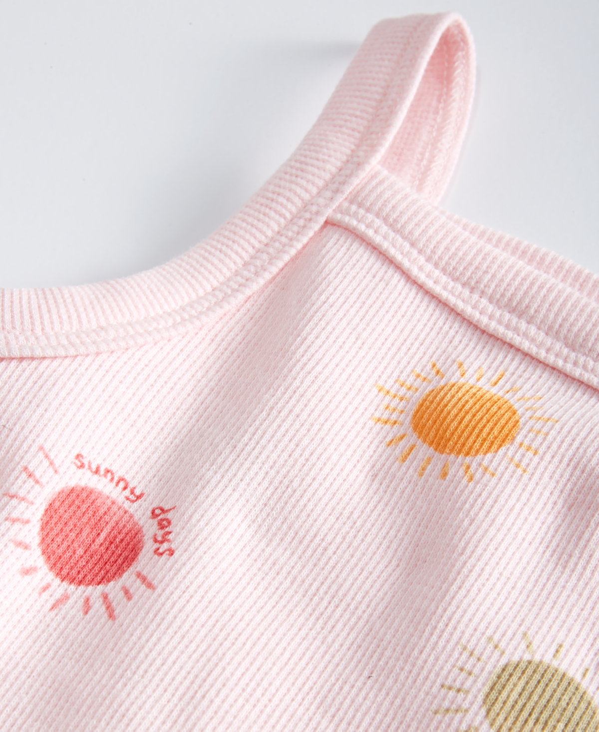 Shop First Impressions Baby Girls Painted Sun Graphic Tank, Created For Macy's In Pink Polish