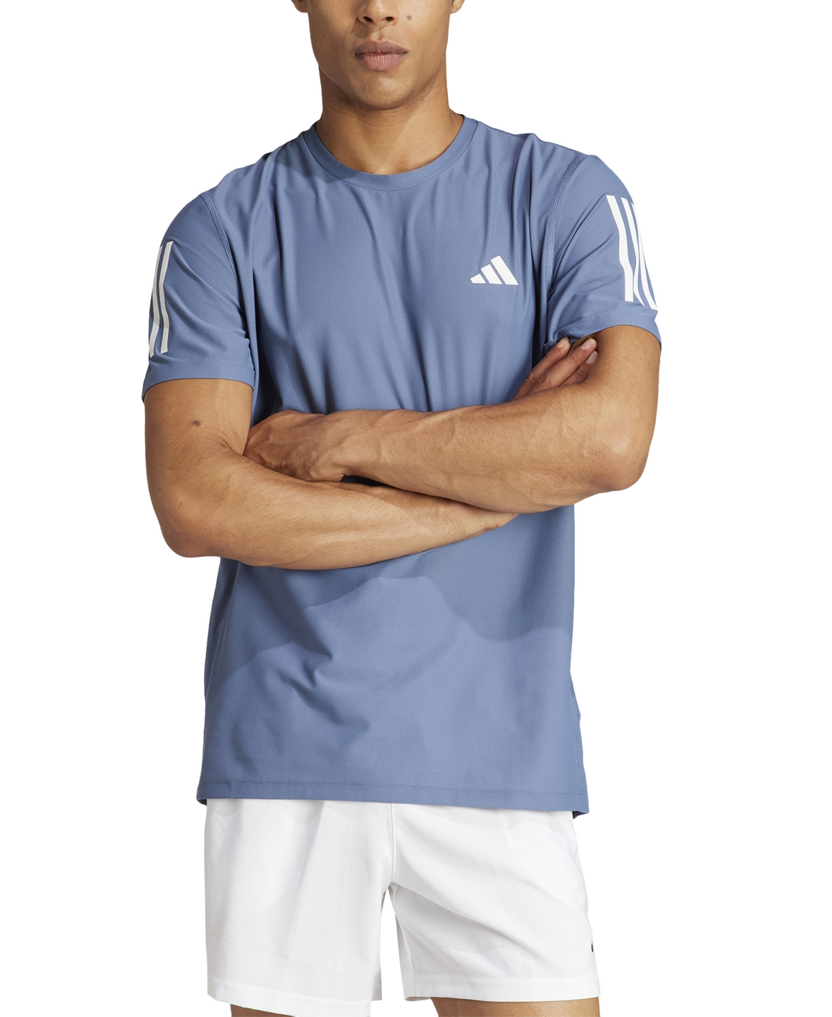 Shop Adidas Originals Men's Running Shirt In Preloved Ink