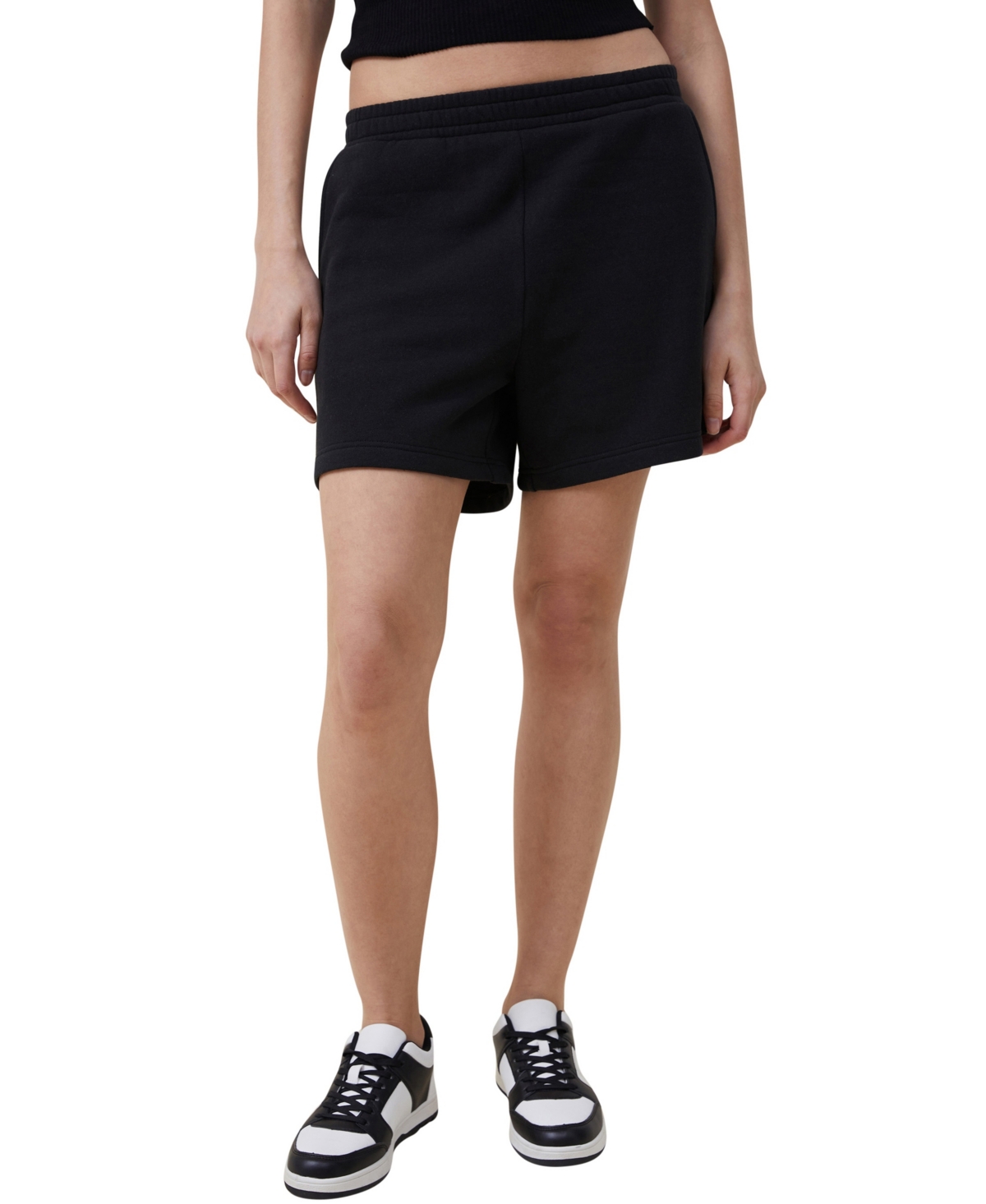 Women's Classic Fleece Shorts - Black