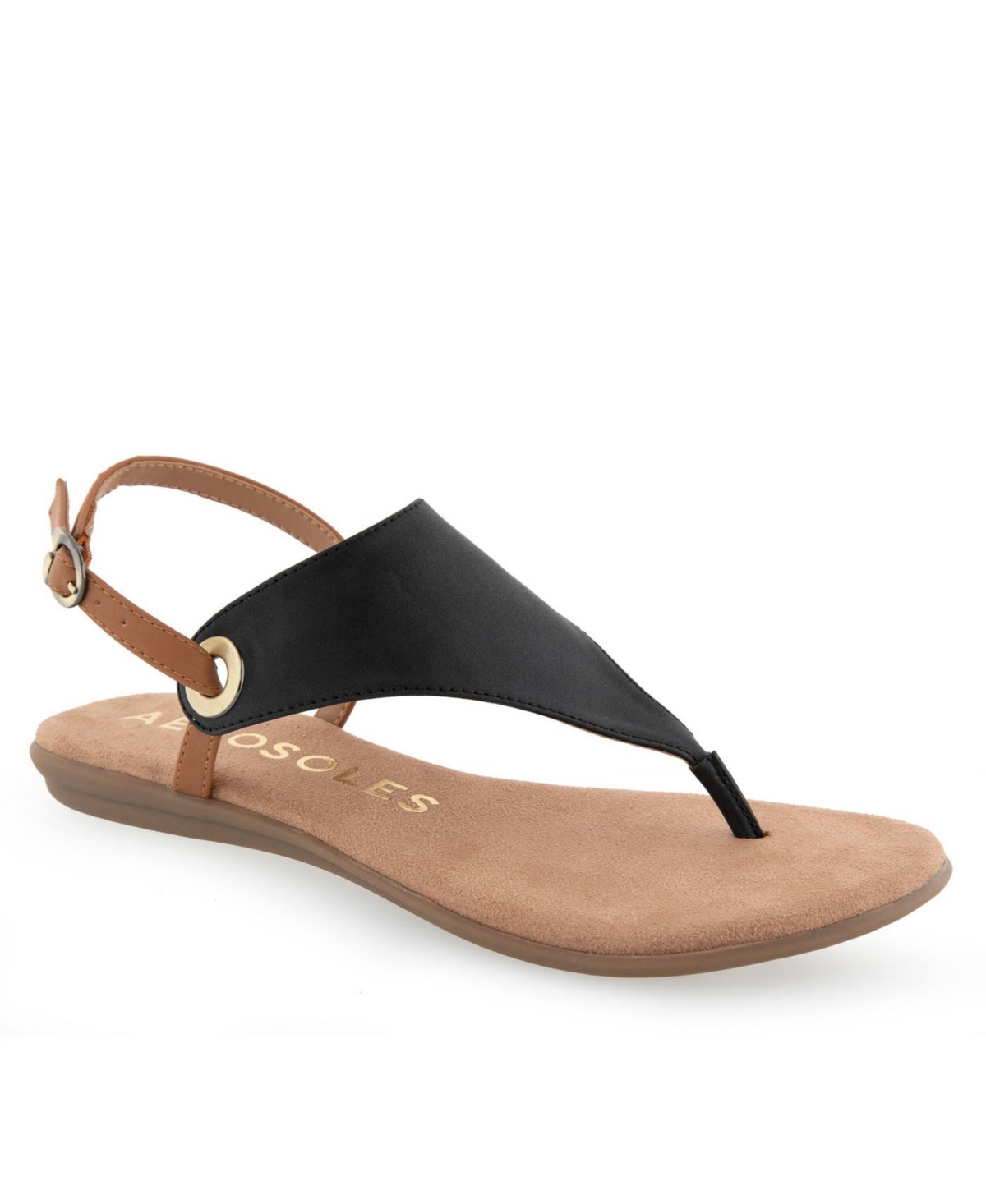 Shop Aerosoles Women's Conclusion Sandals In Black Combo