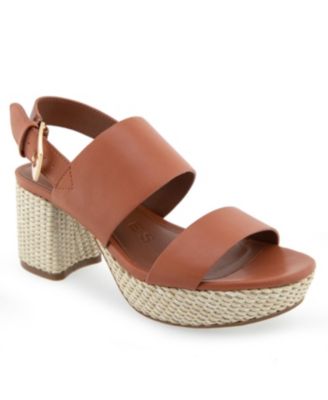 Aerosoles heeled sandals online