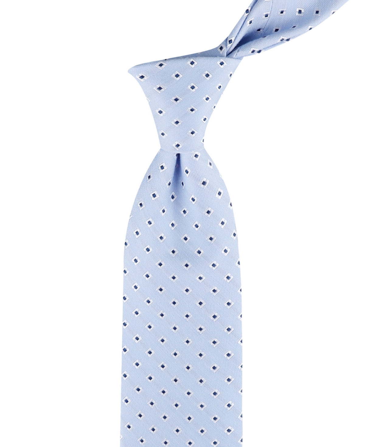 Shop Tommy Hilfiger Men's Stefan Classic Square Neat Tie In Blue