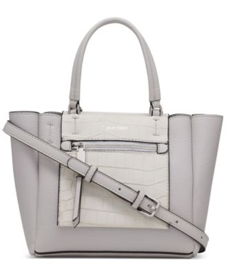 Calvin Klein - Gala Small Croc-Embossed Pocket Crossbody
