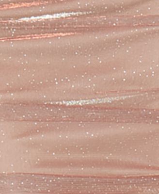 Juniors' Metallic Glitter Bodycon Dress