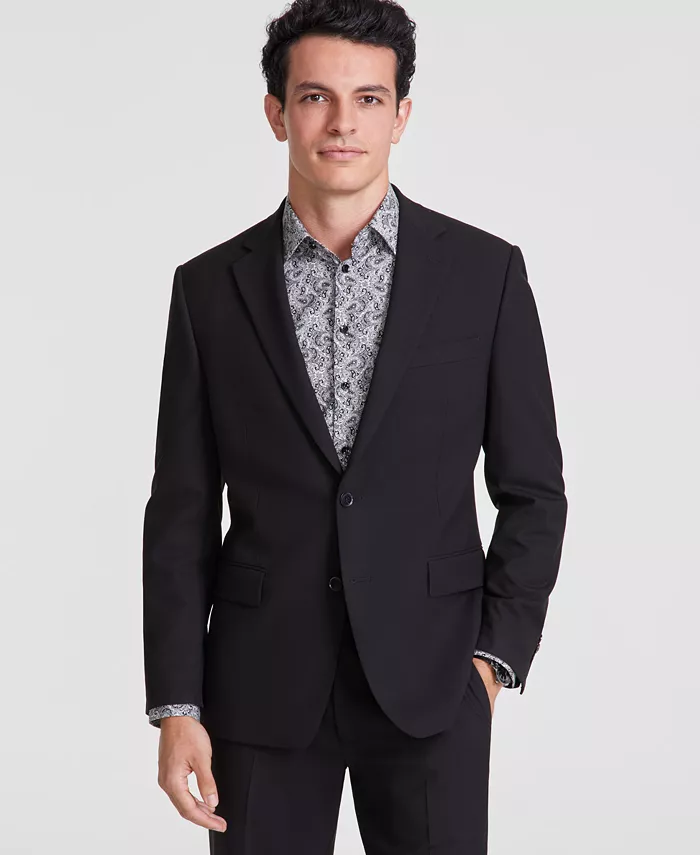 Men's Classic-Fit Suit Separate Jacket - thumbnail 3
