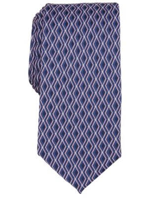 Perry Ellis Portfolio - Men's Geo-Pattern Tie
