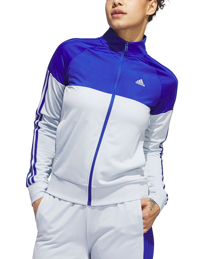 adidas Women's Colorblocked Tricot Jacket - Macy's
