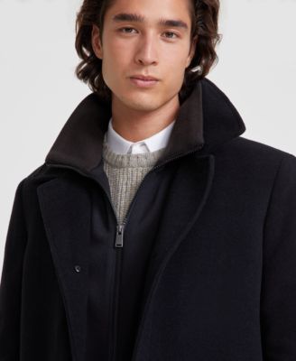 Men Coleman Wool-Blend Overcoat