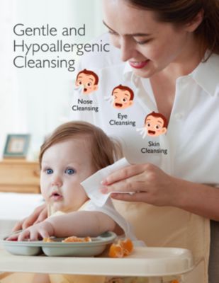 Nose Saline Baby Wipes 30 Count (6 packs)