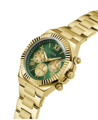 Men's Multi-Function Gold-Tone 100% Steel Watch, 44mm