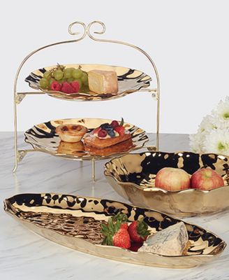 Gold Coast 2 Tier Rack with 11" Plates