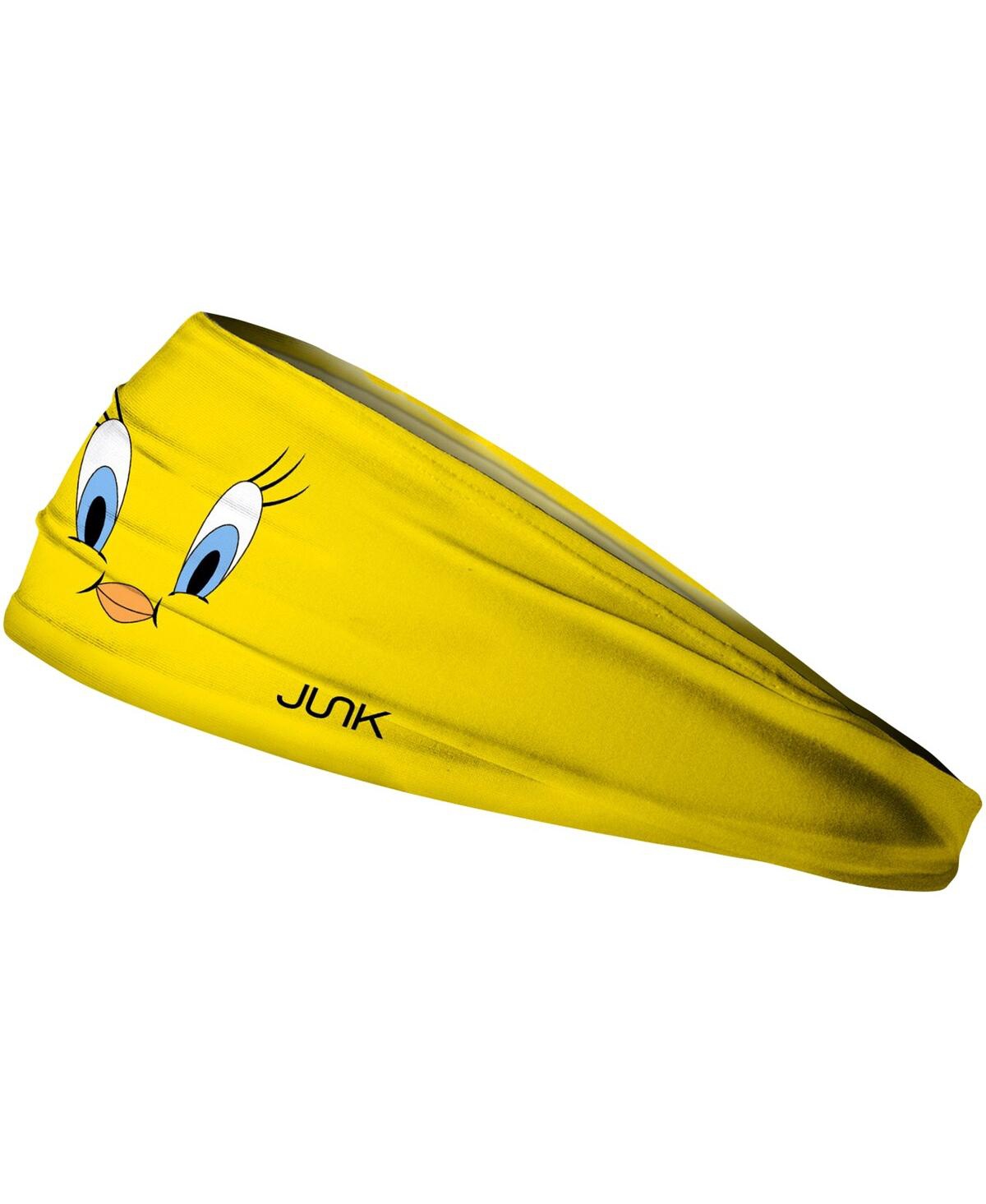 Junk Brand Men's And Women's Looney Tunes Tweety Oversized Headband In Yellow