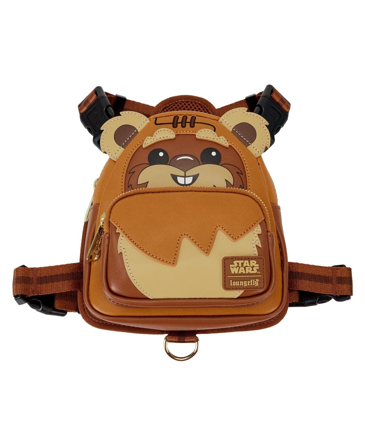 Star Wars Ewok Cosplay Backpack Dog Harness - Brown