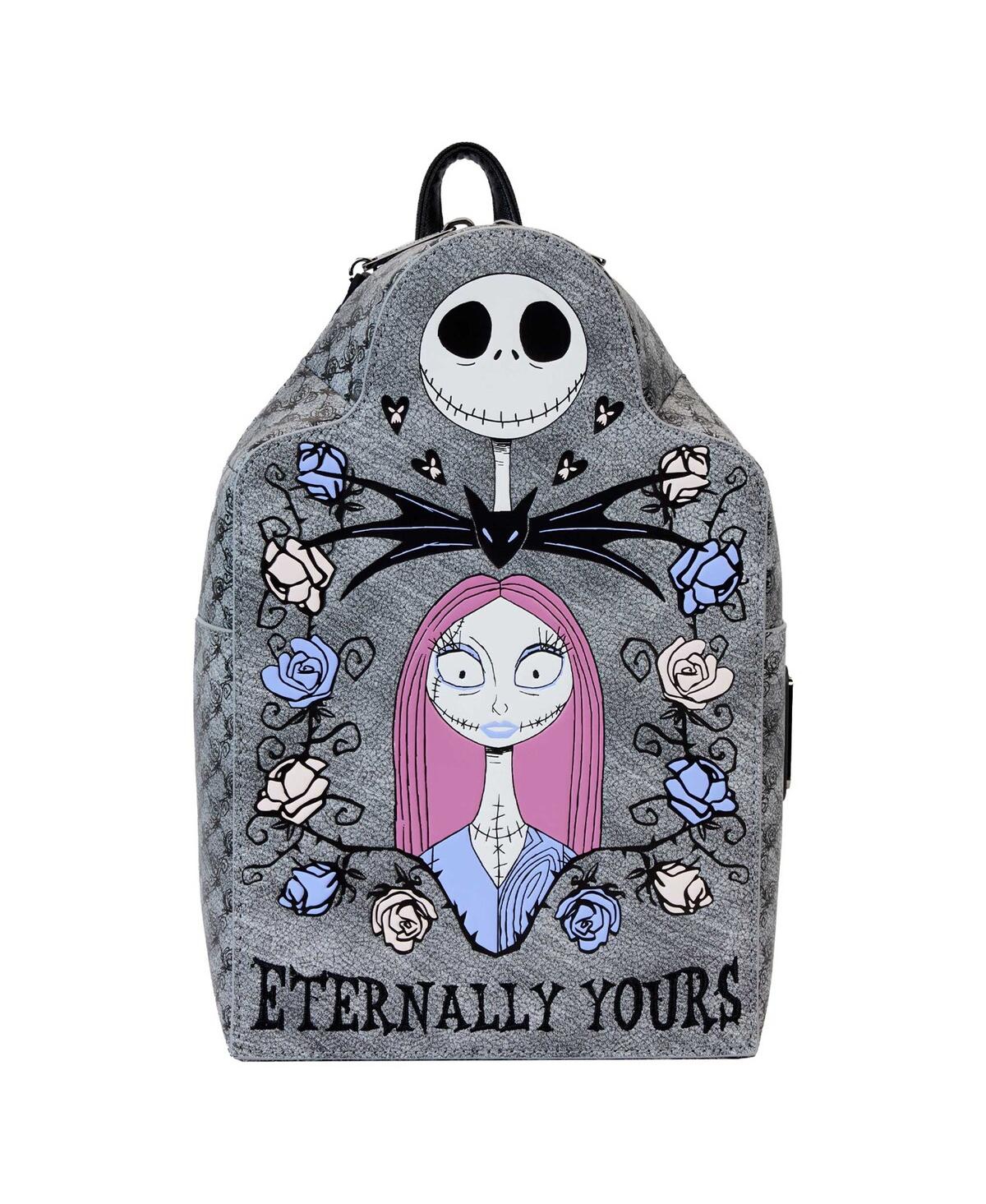Men's and Women's Loungefly The Nightmare Before Christmas Jack and Sally Eternally Yours Mini Backpack - Multi