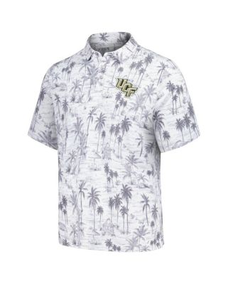 Men's Gray UCF Knights Sport Cabana Shores IslandZone Tri-Blend Polo
