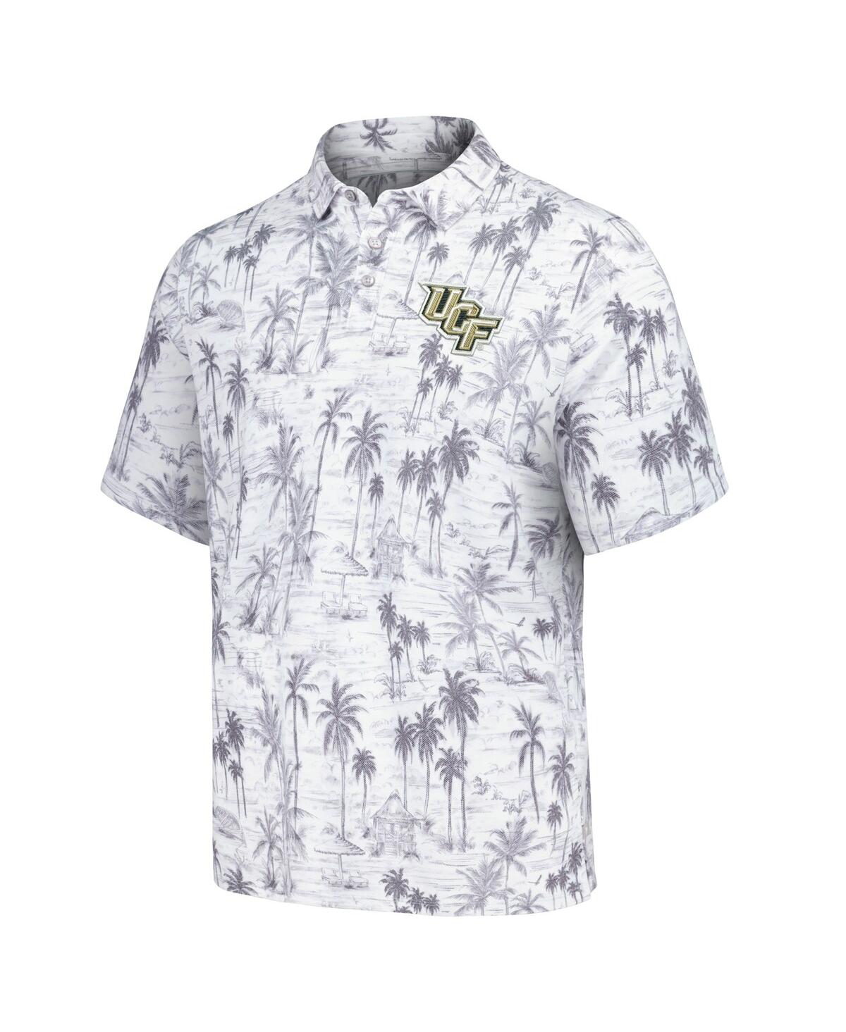 Shop Tommy Bahama Men's  Gray Ucf Knights Sport Cabana Shores Islandzone Tri-blend Polo