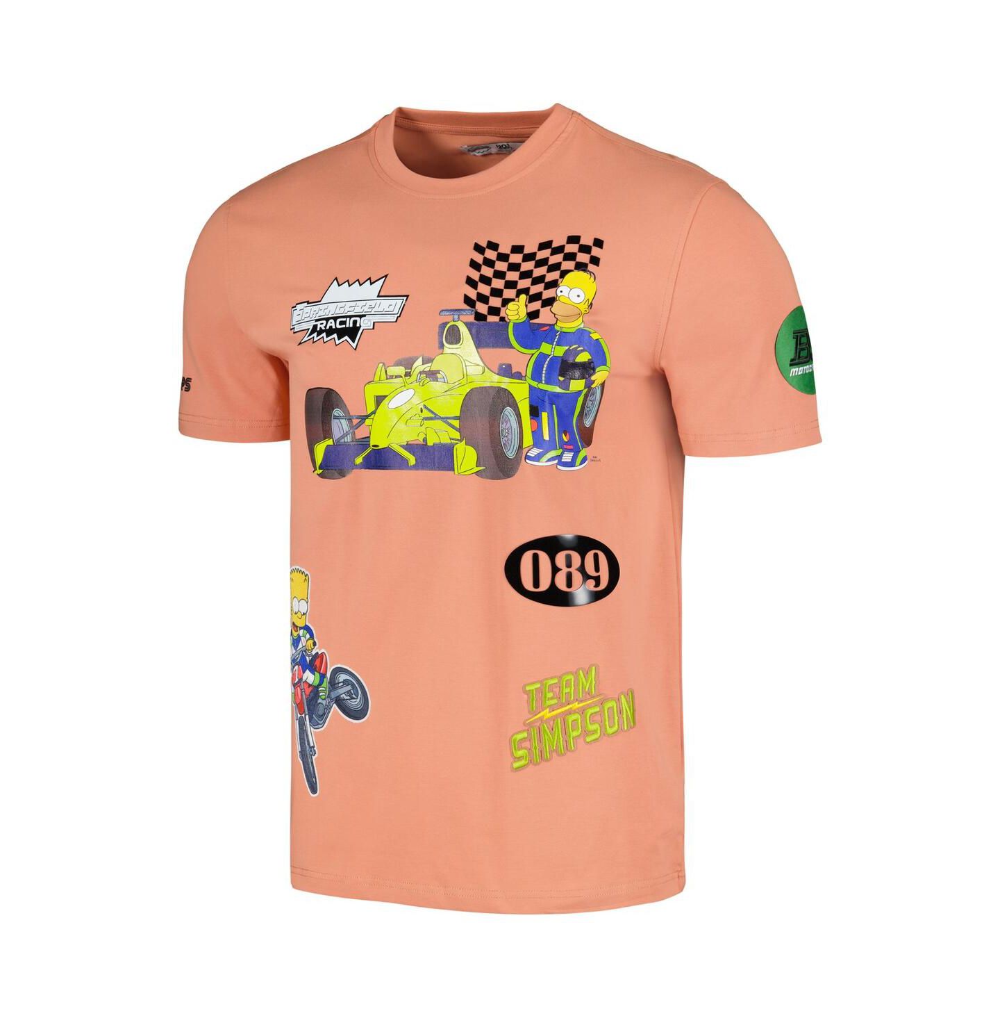 Футболка Freeze Max Orange The Simpsons Racing — фото 2