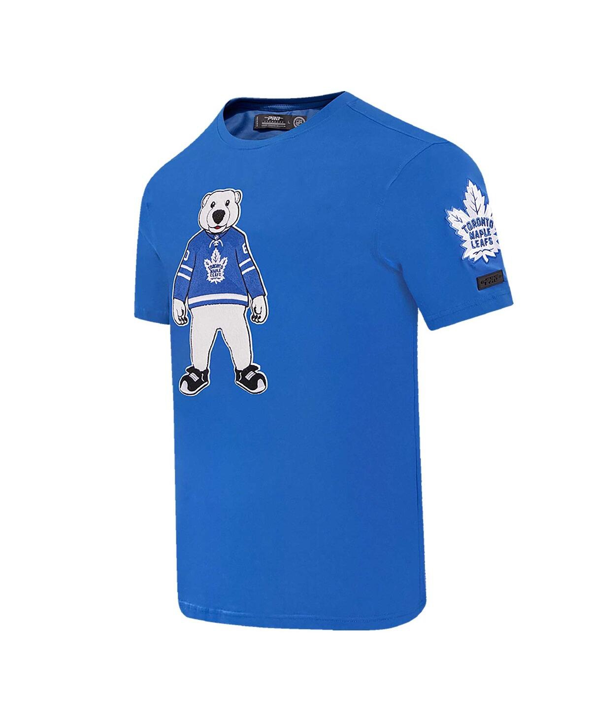 Shop Pro Standard Men's  Blue Toronto Maple Leafs Mascot T-shirt