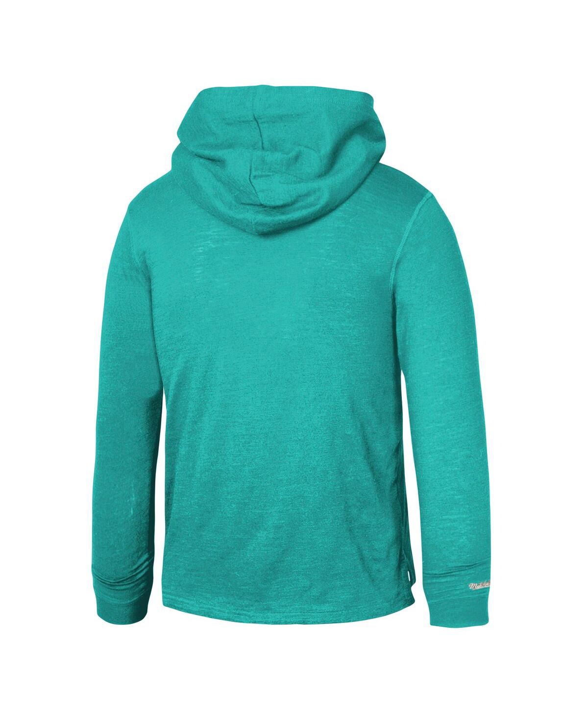 Mitchell & Ness Youth  Teal San Antonio Spurs Hardwood Classics Legendary Slub Lightweight Pullover H In Teal