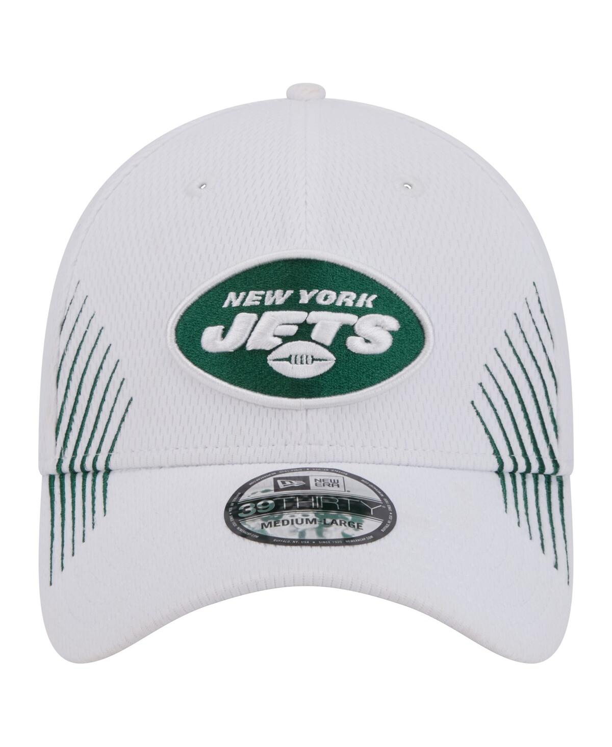 Men's New EraNew York Jets Active 39THIRTY Flex Hat - White