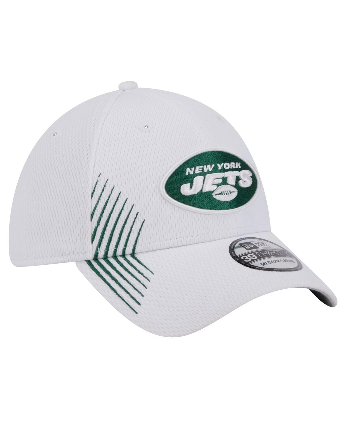 Men's New EraNew York Jets Active 39THIRTY Flex Hat - White