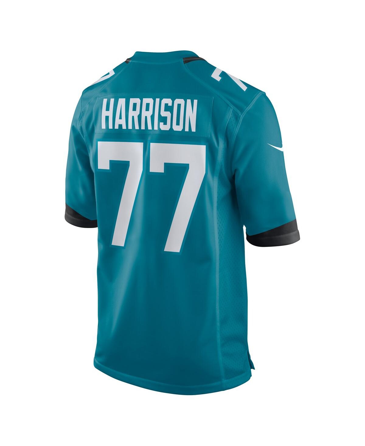 Men's Nike Anton HarrisonJacksonville Jaguars 2023 Nfl Draft First Round Pick Game Jersey - Teal