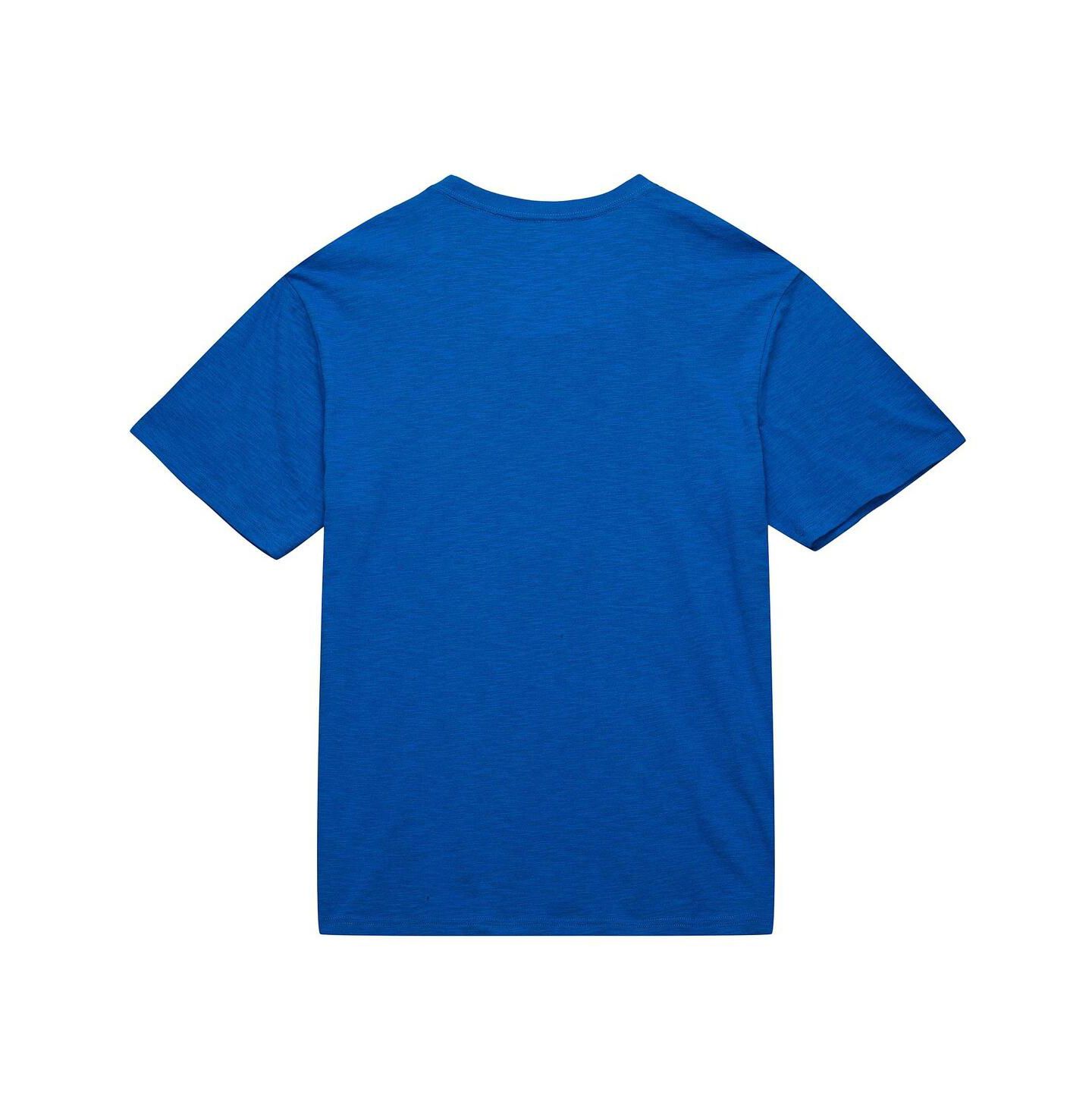 Мужская футболка Mitchell & Ness Blue New York Rangers Legendary Slub — фото 3