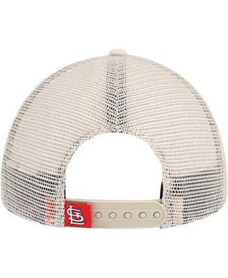 Men's Stone St. Louis Cardinals Game Day 9TWENTY Adjustable Trucker Hat