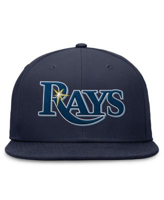 Men's Navy Tampa Bay Rays Evergreen Performance Fitted Hat