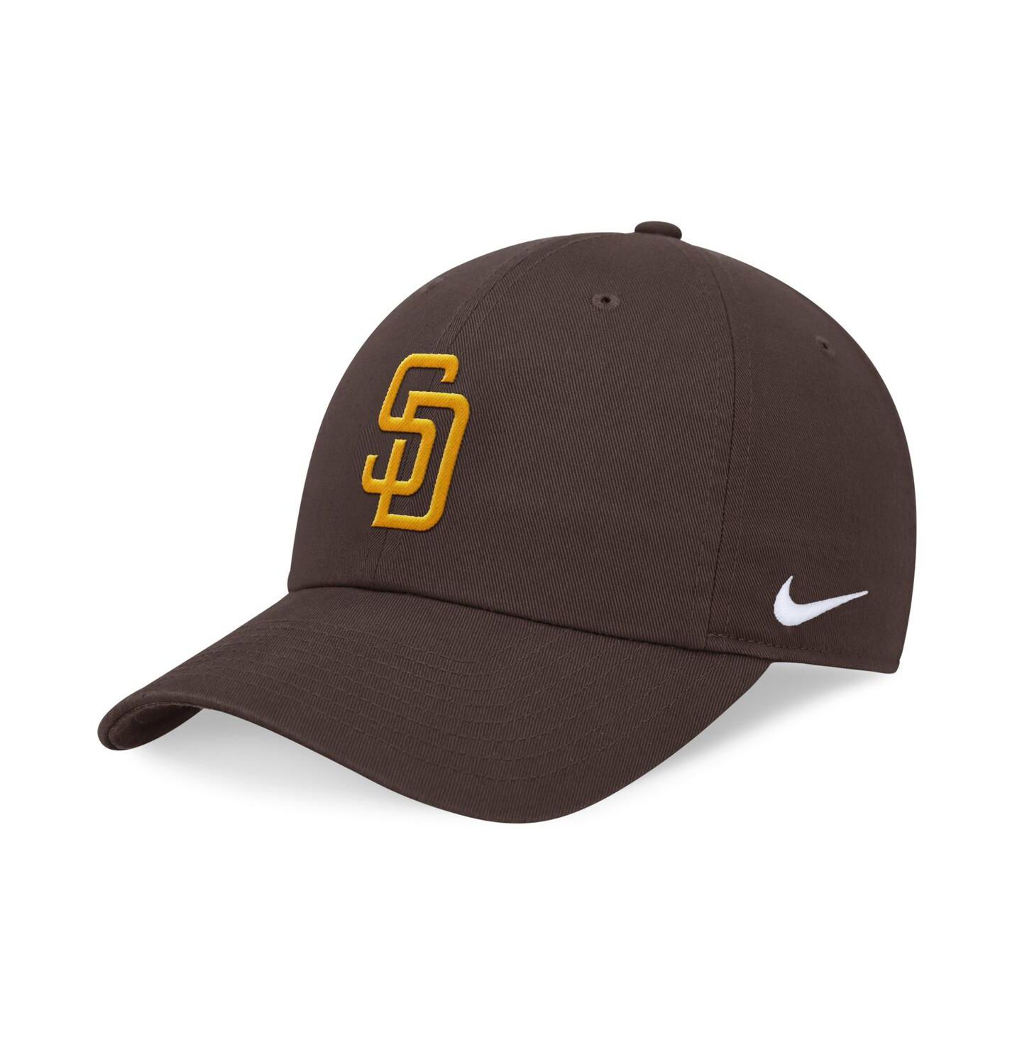 Мужская кепка Nike San Diego Padres Evergreen Club регулируемая, Brown — фото 1
