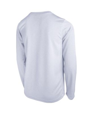 Big Boys White Purdue Boilermakers 2024 On-Court Bench Energy T-shirt