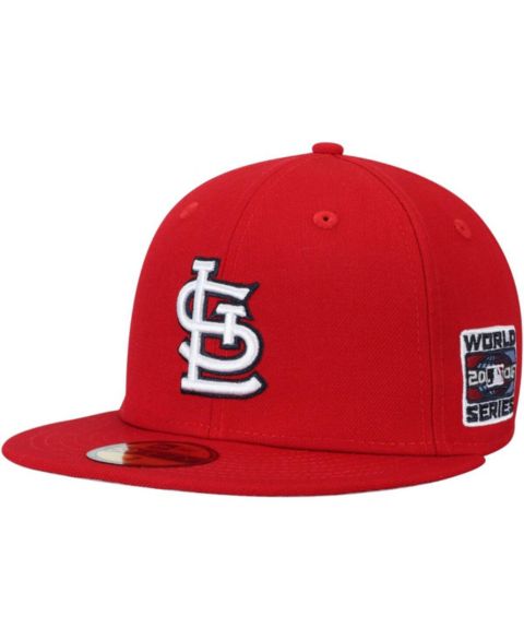 Мужская кепка New Era Red St. Louis Cardinals 2006 World Series Wool 59FIFTY Fitted Hat