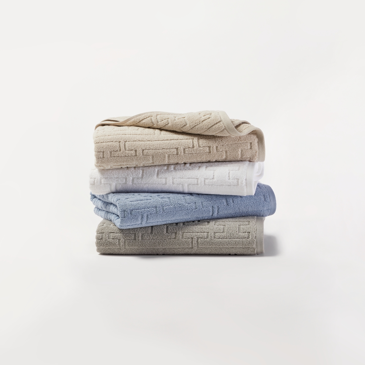 HOTEL COLLECTION SCULPTED CHAIN-LINK WASH TOWEL, 13" X 13", EXCLUSIVELY AT MACY'S 