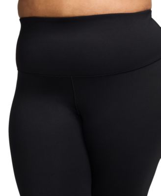 Plus Size One High-Waisted Crop Leggings 