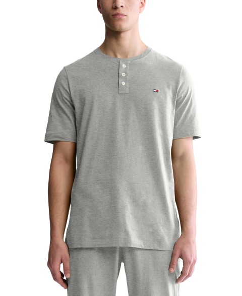 Мужские Tommy Hilfiger Men's Classic-Fit Short-Sleeve Solid Henley T-Shirt