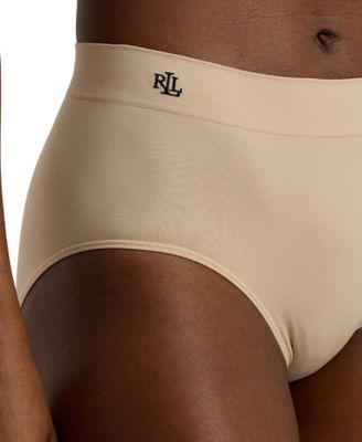 Women's Seamless Stretch Jersey High-Rise Brief Underwear 4L0012